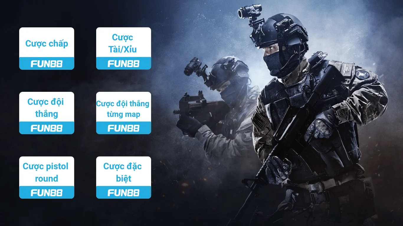 Các loại cược phổ biến trong CSGO