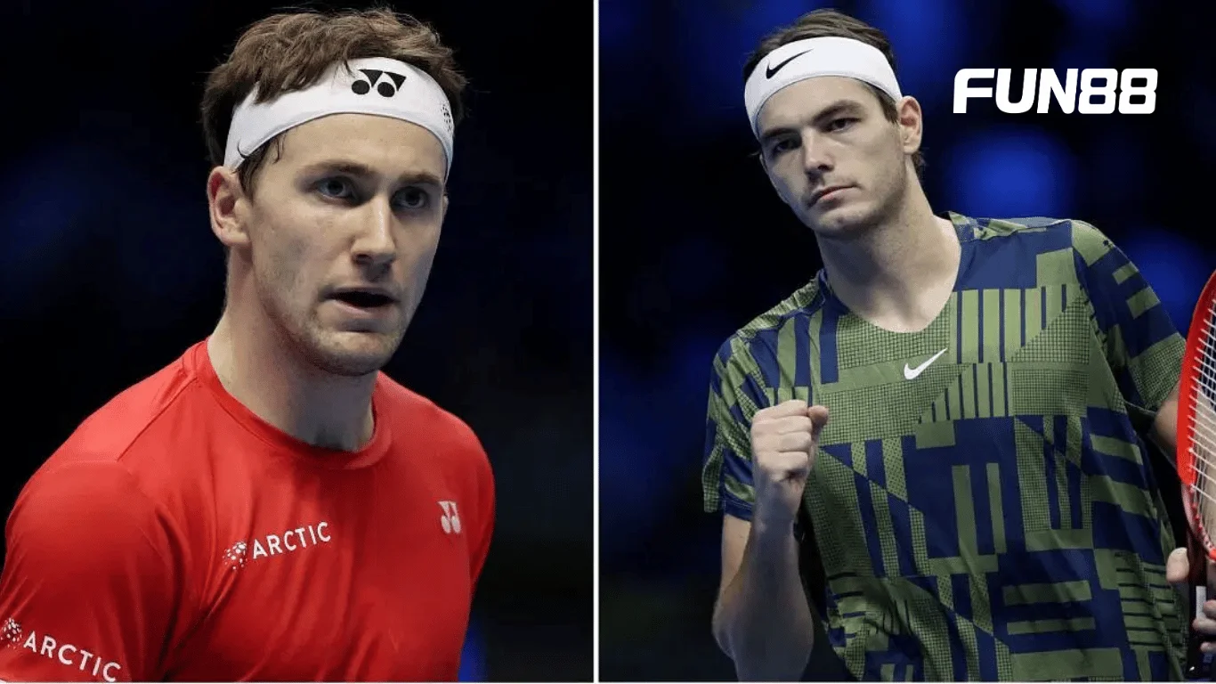 Casper Ruud đối đầu với Taylor Fritz