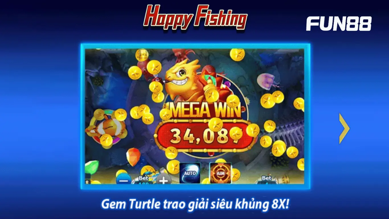 Game Bắn Cá Vui Vẻ tại FUN88