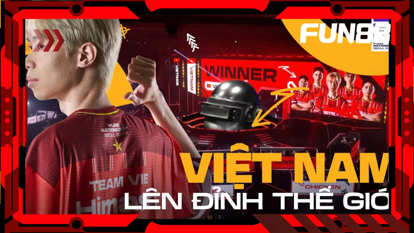 Việt Nam vô địch PUBG 2025