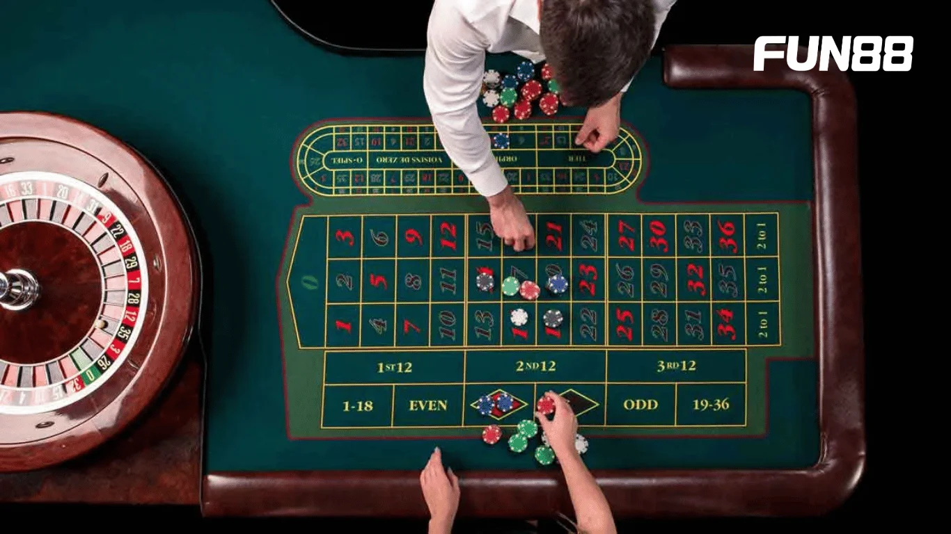Bố cục bàn chơi Roulette