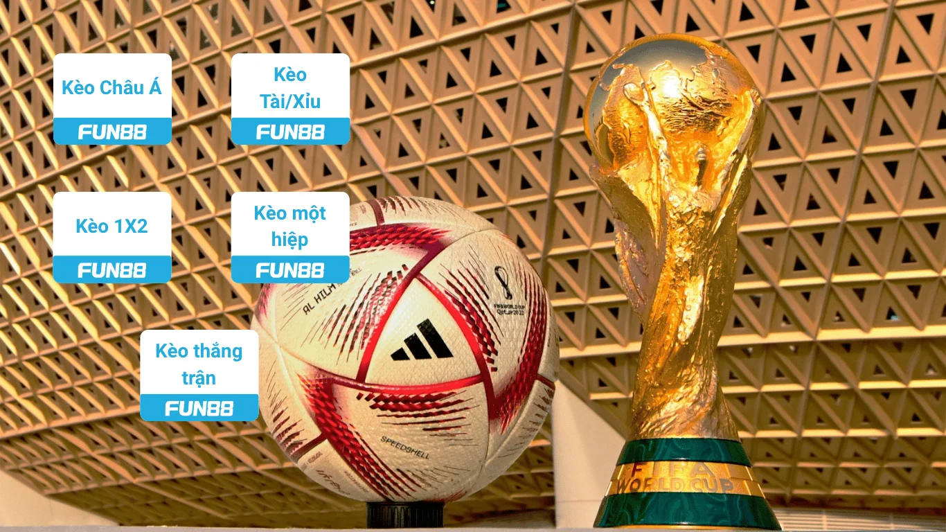 Các loại kèo phổ biến trong World Cup