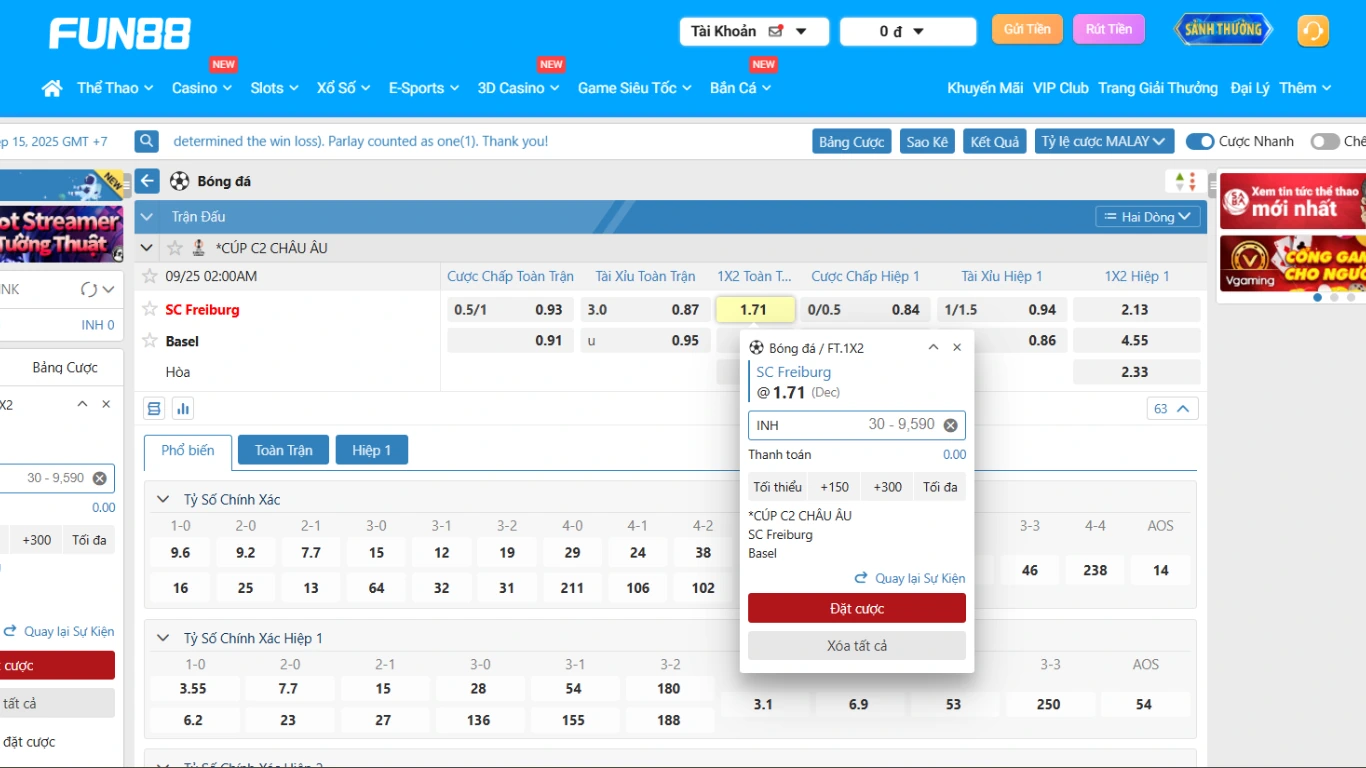 Thuật ngữ cá cược bóng đá về đánh kèo